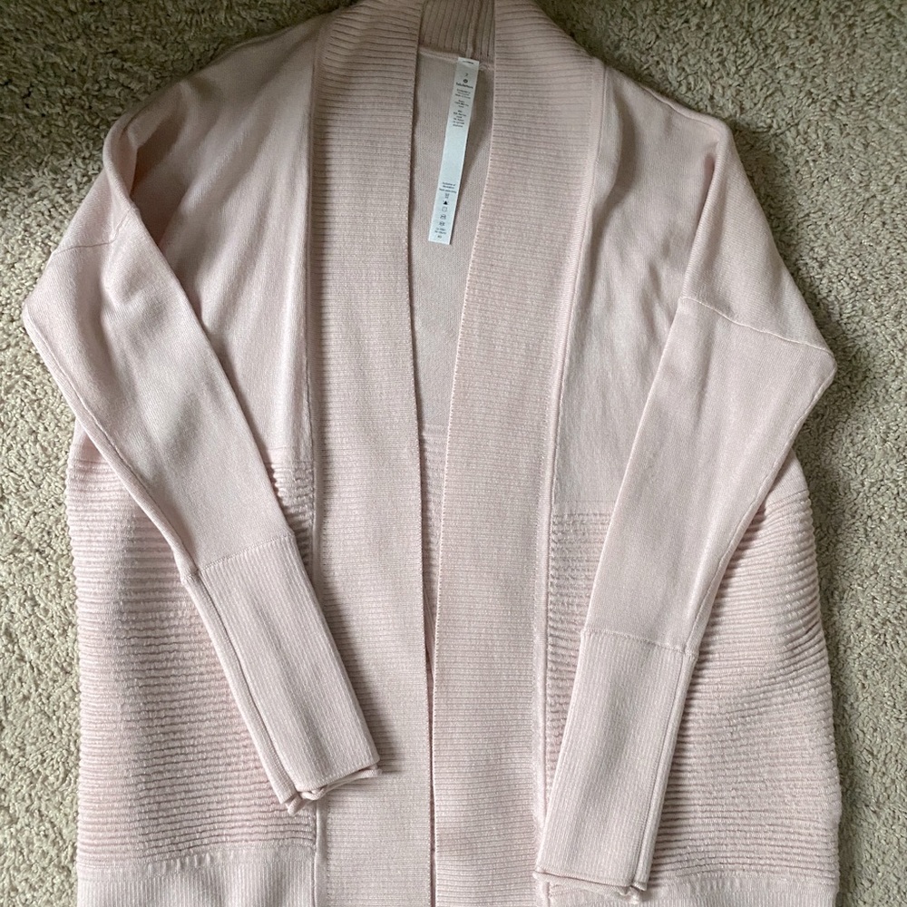 Light pink LuluLemon sweater
